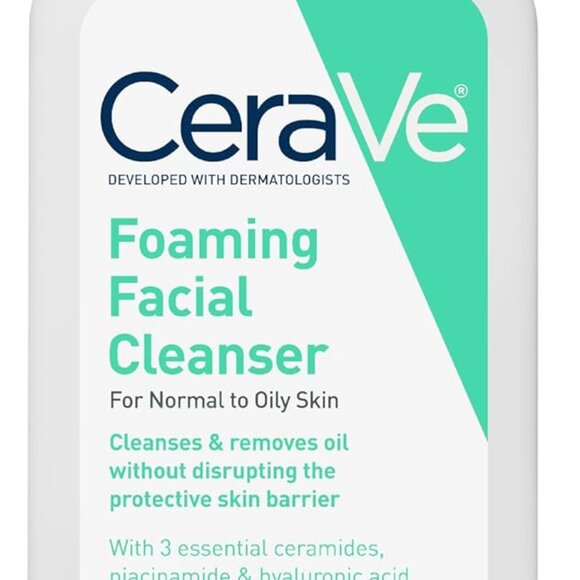 2 CeraVe Foaming Facial Cleanser - 3 oz each - Picture 1 of 3